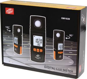 Benetech Miernik światła luksomierz światłomierz uniwersalny 9