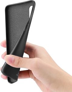 Dux Ducis Dux Ducis Skin Lite case etui pokrowiec ze skóry ekologicznej XIAOMI REDMI MI 9 czarne uniwersalny 3