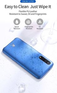 Dux Ducis Dux Ducis Skin Lite case etui pokrowiec ze skóry ekologicznej XIAOMI REDMI MI 9 czarne uniwersalny 10