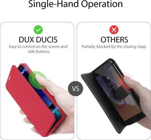 Dux Ducis Etui SAMSUNG GALAXY NOTE 10+ PLUS Dux Ducis Skin X czerwone uniwersalny 11