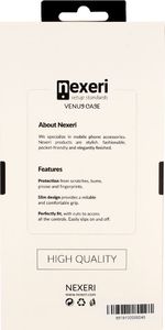 Nexeri Etui IPHONE 11 z klapką Nexeri Venus granatowe uniwersalny 8