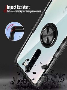 Etui do XIAOMI REDMI NOTE 8 PRO Pancerne Clear Carbon Ring czarne uniwersalny 11