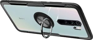 Etui do XIAOMI REDMI NOTE 8 PRO Pancerne Clear Carbon Ring czarne uniwersalny 4