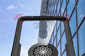 Etui do XIAOMI REDMI NOTE 8 PRO Pancerne Clear Carbon Ring czarne uniwersalny 6