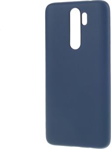 Etui XIAOMI REDMI NOTE 8 Silikonowe Silicone Case granatowe uniwersalny 2