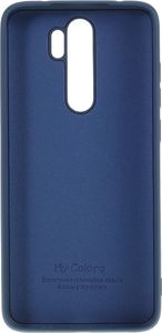 Etui XIAOMI REDMI NOTE 8 Silikonowe Silicone Case granatowe uniwersalny 3