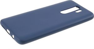 Etui XIAOMI REDMI NOTE 8 Silikonowe Silicone Case granatowe uniwersalny 5