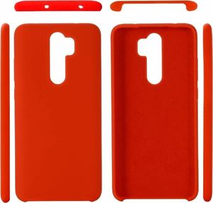 Etui XIAOMI REDMI NOTE 8 Silikonowe Silicone Case czerwone uniwersalny 2