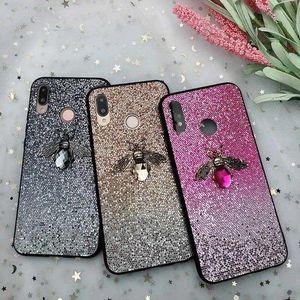 Etui Bee Glitter IPHONE X / XS złote uniwersalny 4