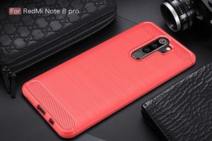 Etui Carbon XIAOMI REDMI NOTE 8 PRO czarne uniwersalny 12