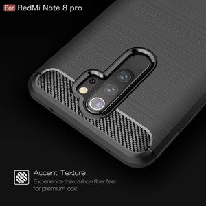 Etui Carbon XIAOMI REDMI NOTE 8 PRO czarne uniwersalny 4