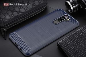 Etui Carbon XIAOMI REDMI NOTE 8 PRO czarne uniwersalny 10