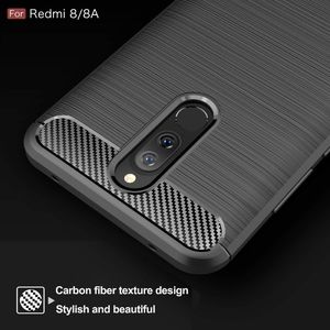 Etui Pancerne Carbon XIAOMI REDMI 8A czarne uniwersalny 9