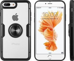 Etui Pancerne Clear Carbon Ring IPHONE 6 czarne uniwersalny 2