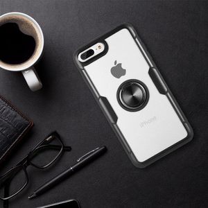 Etui Pancerne Clear Carbon Ring IPHONE 6 czarne uniwersalny 6