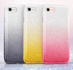 Etui Brokat Glitter NOKIA 4.2 srebrno-złote uniwersalny 5