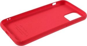Etui Silicone case elastyczne silikonowe IPHONE 11 czerwone uniwersalny 3