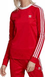 Adidas Koszulka damska Originals 3-Stripes czerwona r. XS (ED7480) 1