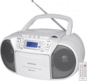 Radioodtwarzacz Sencor SPT 3907 W z CD, BT 1