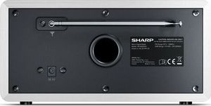 Radio Sharp RADIO DAB+ SHARP DR-450 (WH) biały 4