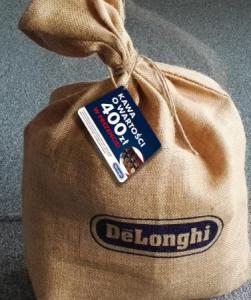 Kawa ziarnista DeLonghi Kimbo Jutebag 4 kg 1