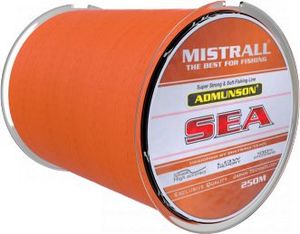 Mistrall Żyłka Admunson SEA orange 250m 0,35mm Mistrall zm-3370035 1