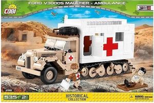 Cobi Historical Collection Ford V3000S Maultier Ambulance 1
