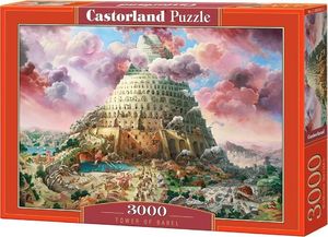 Castorland Puzzle Wieża Babel 3000 el. 1