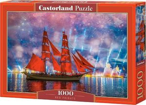Castorland Puzzle 1000 Czerwona Fregata 1