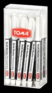 Toma Multi Marker permanentny biały (20szt) TOMA 1
