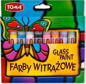 Toma Farby witrażowe 10x10,5 TOMA 1