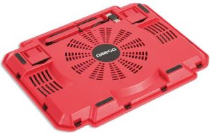Podstawka chłodząca Platinet COOLER PAD ICE BOX Czerwona 14CM FAN USB (OMNCPIR) 2