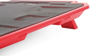 Podstawka chłodząca Platinet COOLER PAD ICE BOX Czerwona 14CM FAN USB (OMNCPIR) 4