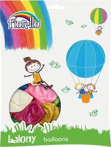 Fiorello Balony Metal 12' mix 100szt FIORELLO 1