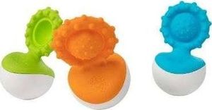 Fat Brain Toys Gryzak Dimpl Wobl Pomarańczowy 2