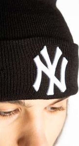 New Era MLB ESSENTIAL CUFF 728 BLACK - - uniseks - czarny 5