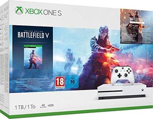 Microsoft Konsola XBOX ONE S 1TB + Battlefield V + Battlefield 1 + Battlefield 1943 1