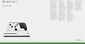 Microsoft KONSOLA XBOX ONE S 1TB 4K + DWA PADY ORYGINAŁ NOWA 4