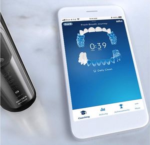 Szczoteczka Oral-B Szczoteczka rotacyjna Genius Genius X 20900 Pink/Black 6