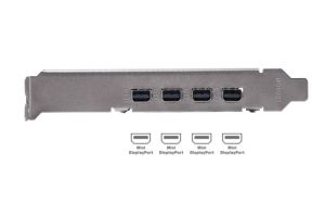 Karta graficzna Club 3D Radeon R7 250 Eyefinity 4, 2GB DDR5, 4xmini DisplayPort (CGAX-R7256LM4) 3