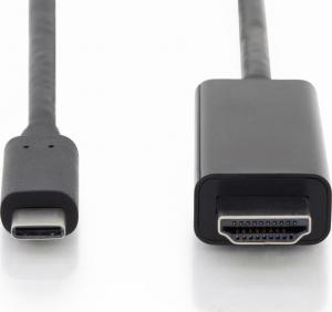 Kabel USB Digitus USB-C - HDMI 5 m Czarny (AK-300330-050-S) 4