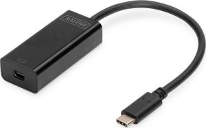 Adapter USB Digitus USB-C - DisplayPort Mini Czarny  (DA-70878) 1
