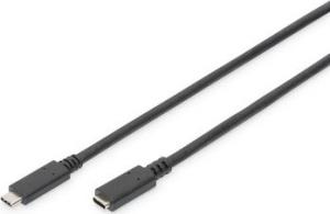 Kabel USB Digitus USB-C - USB-C 2 m Czarny (AK-300210-020-S) 1