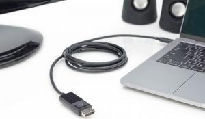 Kabel USB Digitus USB-C - DisplayPort Czarny (AK-300333-020-S) 2