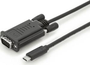 Kabel USB Digitus USB-C - D-Sub (VGA) 2 m Czarny (DB-300331-020-S) 1