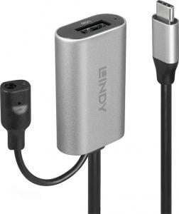 Kabel USB Lindy USB-A - 5 m Srebrny (43270) 1