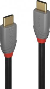 Kabel USB Lindy USB-C - 1 m Szary (36901) 1