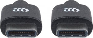 Kabel USB Manhattan USB-C - USB-C 1 m Czarny (353342) 4