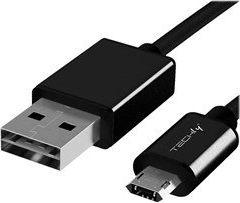 Kabel USB Techly USB-A - microUSB 1 m Czarny (ICOC-MUSB-A-010S) 1