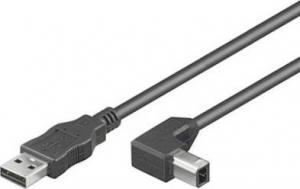 Kabel USB Techly USB-A - USB-B 2 m Czarny (ICOC-U-AB-20-ANG) 1
